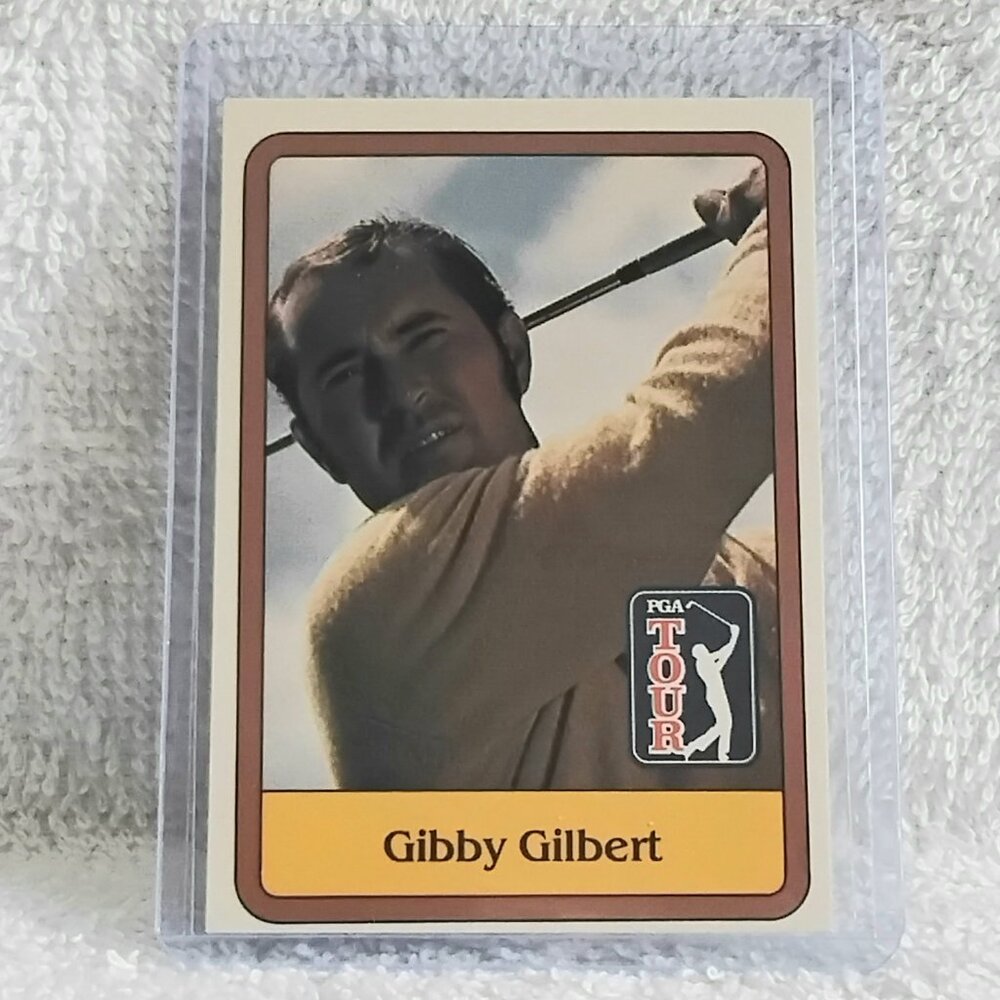 5/$20 E/NM 1981 Donruss Golf Inaugural Gibby Gilbert PGA Tour Card 40!!